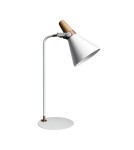 Lampy stołowe do czytania - Zuma Line Lampa Biurkowa Biały 1xE27 H1833 - produkt 1
