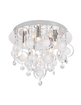 Zuma Line GRESSA Lampa Sufitowa Chrom 5xG9 19031-M