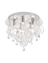 Zuma Line GRESSA Ceiling Lamp Chrome 5xG9 19031-M.