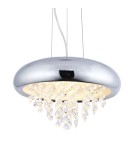 LED pendant lamps - Zuma Line MONT Pendant Lamp Chrome 1xLED 18096-L - product 1