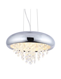 Zuma Line MONT Lampa Wisząca Chrom 1xLED 18096-L