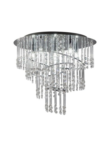 Zuma Line TERRE Ceiling Lamp Chrome 6xG9 19154L.