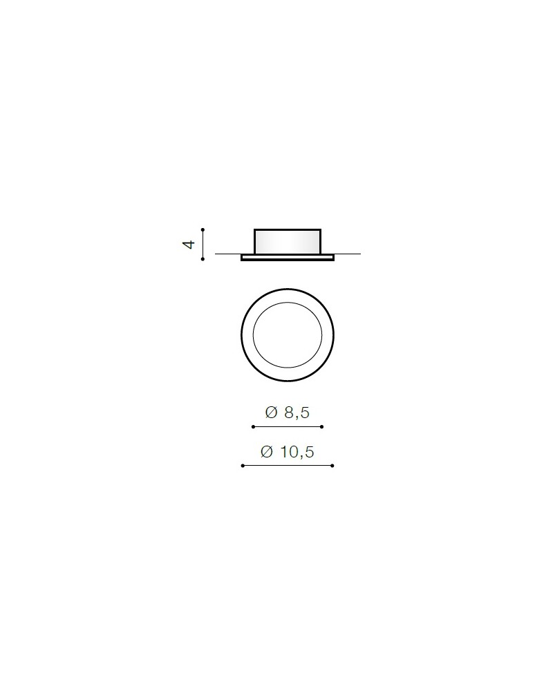 Round flush-mounted lamps - Azzardo IBIZA WHITE/BLACK 1xGU10 Recessed White/Black AZ1361 - product kolory-swiatla.pl 2