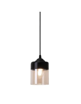 Zuma Line PORTO Pendant Lamp Black 1xE14 CL19020-1P-BL