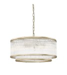 Glamour chandeliers - Zuma Line SERGIO Pendant Lamp Gold 6xE14 P0528-06H-V6AC. - product 1
