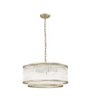Glamour chandeliers - Zuma Line SERGIO Pendant Lamp Gold 6xE14 P0528-06H-V6AC. - product 2