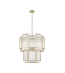 Glamour chandeliers - Zuma Line SERGIO Pendant Lamp Gold 8xE14 P0528-08A-V6AC. - product 2