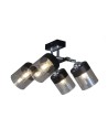 Zuma Line PORTO Lampa Sufitowa Czarny 4xE14 CL19020-4-BL