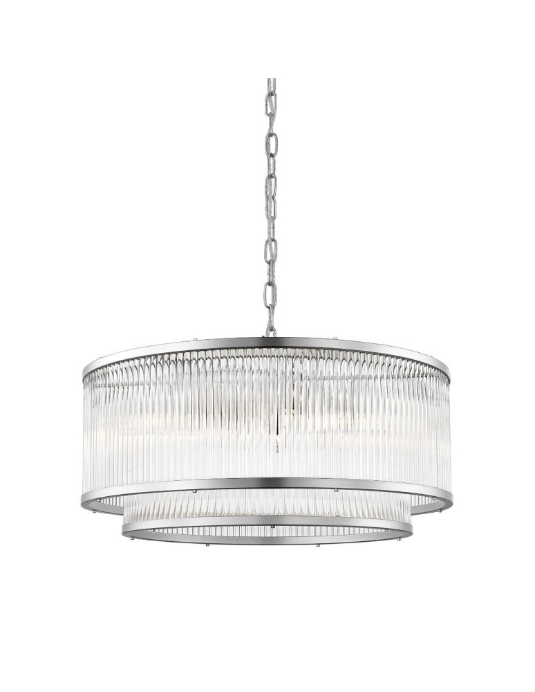 Glamour chandeliers - Zuma Line SERGIO Pendant Lamp Chrome 6xE14 P0528-06H-F4AC. - product kolory-swiatla.pl 1