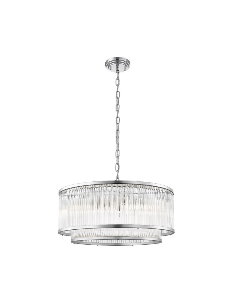 Glamour chandeliers - Zuma Line SERGIO Pendant Lamp Chrome 6xE14 P0528-06H-F4AC. - product kolory-swiatla.pl 2