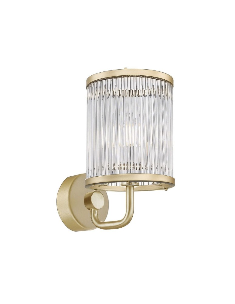 Glamour wall lamps - Zuma Line SERGIO SHINKIT Gold 1xE14 W0528-01F-V6AC - product kolory-swiatla.pl 1