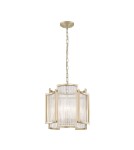 Glamour chandeliers - Zuma Line SERGIO Pendant Lamp Gold 3xE14 P0528-03A-V6AC. - product 2
