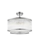 Ceiling lamps with crystals - Zuma Line SERGIO Ceiling Lamp Chrome 5xE14 C0528-05H-F4AC. - product 1