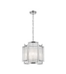 Glamour chandeliers - Zuma Line SERGIO Pendant Lamp Chrome 3xE14 P0528-03A-F4AC. - product 2