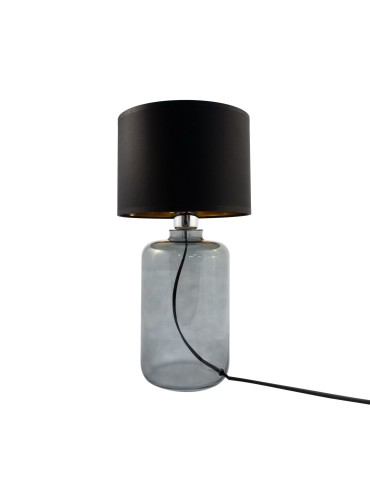 Zuma Line table SAMASUN transparent base lampshade black and gold 1xE27 5505BKGO - product 2