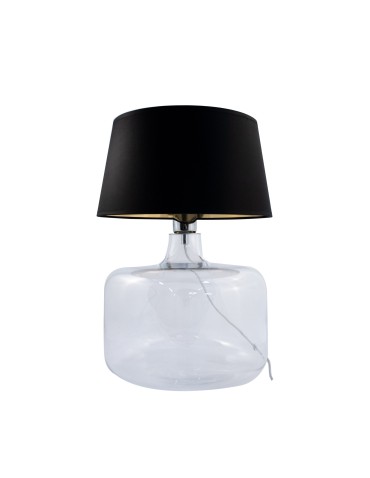 Zuma Line BATUMI table transparent base lampshade black and gold 1xE27 5529BKGO - product 2