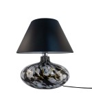 Table lamps with lampshade - Zuma Line ADANA KREZLE table lampshade black 1xE27 5525BK - product 2