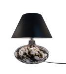 Table lamps with lampshade - Zuma Line ADANA KREZLE table lampshade black 1xE27 5525BK - product 1