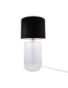 Zuma Line AMARSA table transparent base lampshade black 1xE27 5507BK