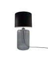 Zuma Line AMARSA table transparent graphite base lampshade black 1xE27 5510BK