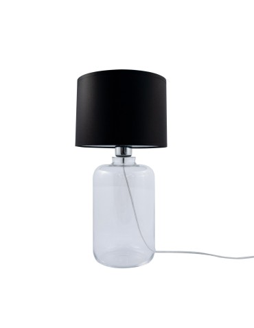 Zuma Line table SAMASUN transparent base lampshade black 1xE27 5501BK - product 2