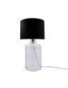 Zuma Line table SAMASUN transparent base lampshade black 1xE27 5501BK