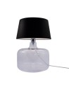 Zuma Line BATUMI table transparent base lampshade black 1xE27 5528BK
