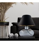 Table lamps with lampshade - Zuma Line MERSIN table lamp Graphite 1xE27 5517BKGO - product 3