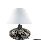 Table lamps with lampshade - Zuma Line ADANA KREZLE 1xE27 5524WH table lamp. - product 2