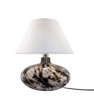 Table lamps with lampshade - Zuma Line ADANA KREZLE 1xE27 5524WH table lamp. - product 1