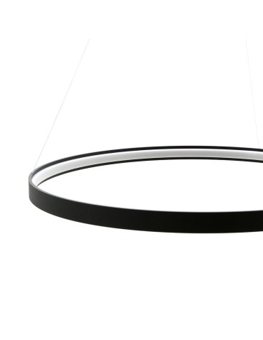 Zuma Line Pendant CIRCLE LED 70W 3000K dia 110cm wire length 250cm LA0722/1 - BK. - product 2