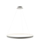Pendant lamps circles - Zuma Line Pendant CIRCLE LED 70W 3000K 110cm cable length 250cm LA0717/1 - WH. - product 1
