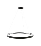 Pendant lamps circles - Zuma Line Pendant CIRCLE LED 50W 3000K dia 78cm cable length 250cm LA0721/1 - BK. - product 2