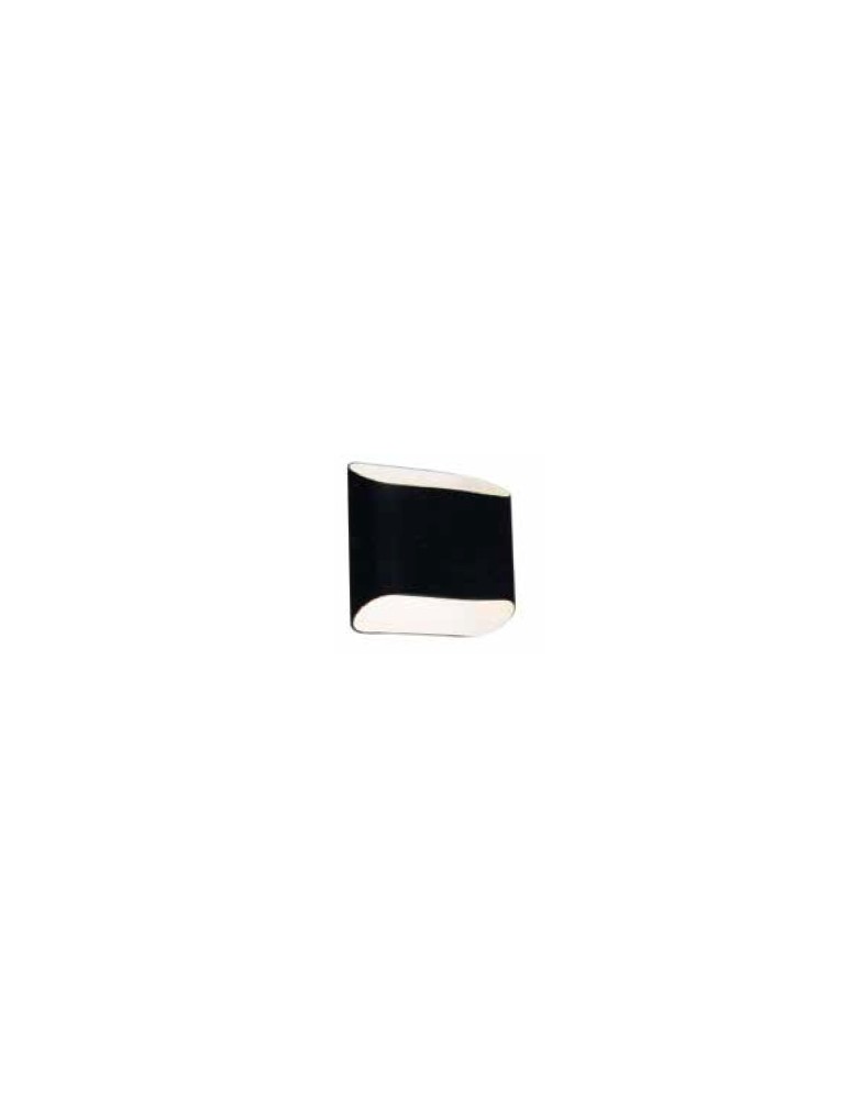 Wall lamps - Azzardo PANCAKE BLACK 2xG9 Wall Mounted Black AZ0112 - product kolory-swiatla.pl 1