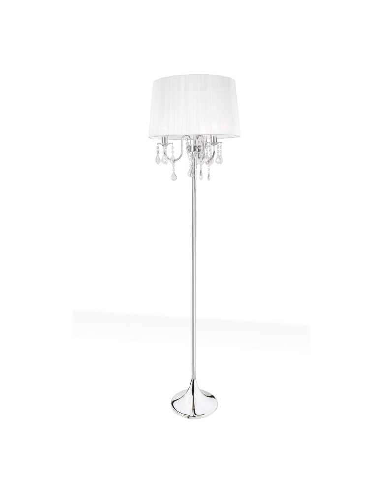 Light Prestige Mona silver desk lamp 3xE14 white, silver LP-5005/1T silver