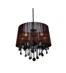 Table lamps with lampshade - Light Prestige Mona silver desk lamp 3xE14 white, silver LP-5005/1T silver - product 10