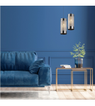 Double pendant lamps - Light Prestige Monte 2 pendant 2xE27 silver, transparent LP-1305/2P - product 4