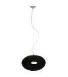 Pendant lamps - Light Prestige Neste pendant black 1xE27 black, silver LP-1802/1P black - product 1