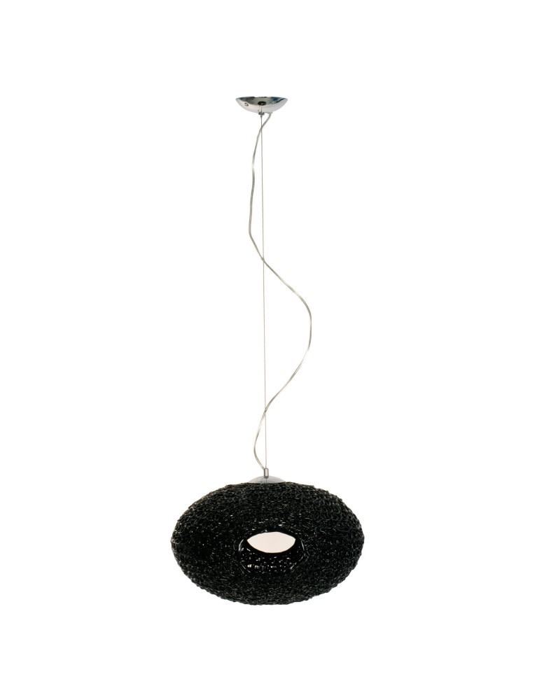 Pendant lamps - Light Prestige Neste pendant black 1xE27 black, silver LP-1802/1P black - product kolory-swiatla.pl 1