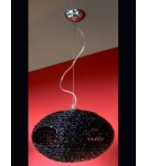 Pendant lamps - Light Prestige Neste pendant black 1xE27 black, silver LP-1802/1P black - product 2