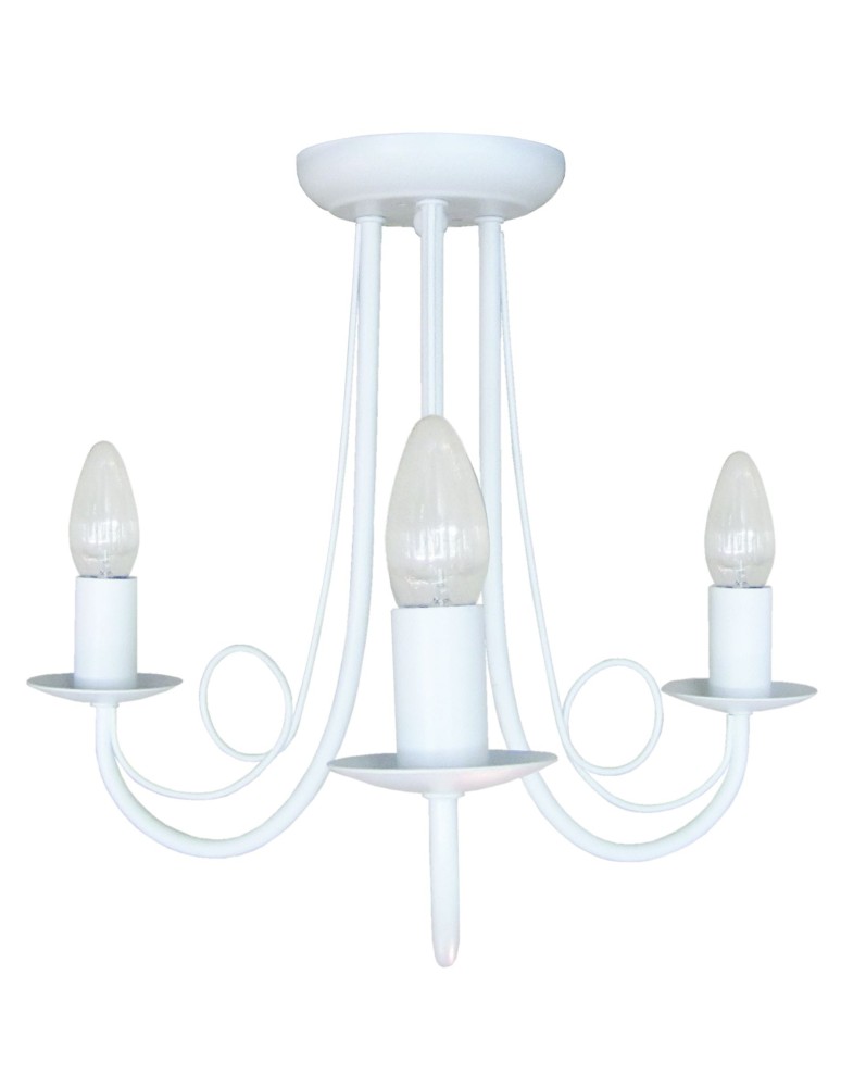 Chandelier chandeliers - Light Prestige Pearl 3 pendant black 3xE14 black LP-020/3P black - product kolory-swiatla.pl 2