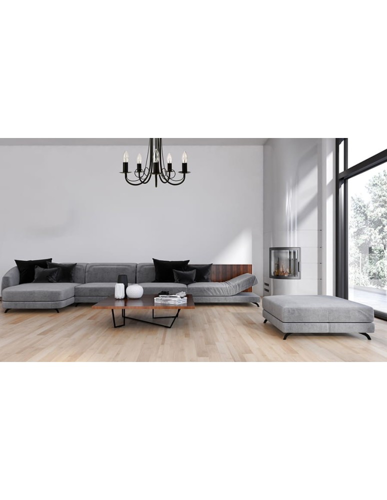 Chandelier chandeliers - Light Prestige Pearl 3 pendant black 3xE14 black LP-020/3P black - product kolory-swiatla.pl 9