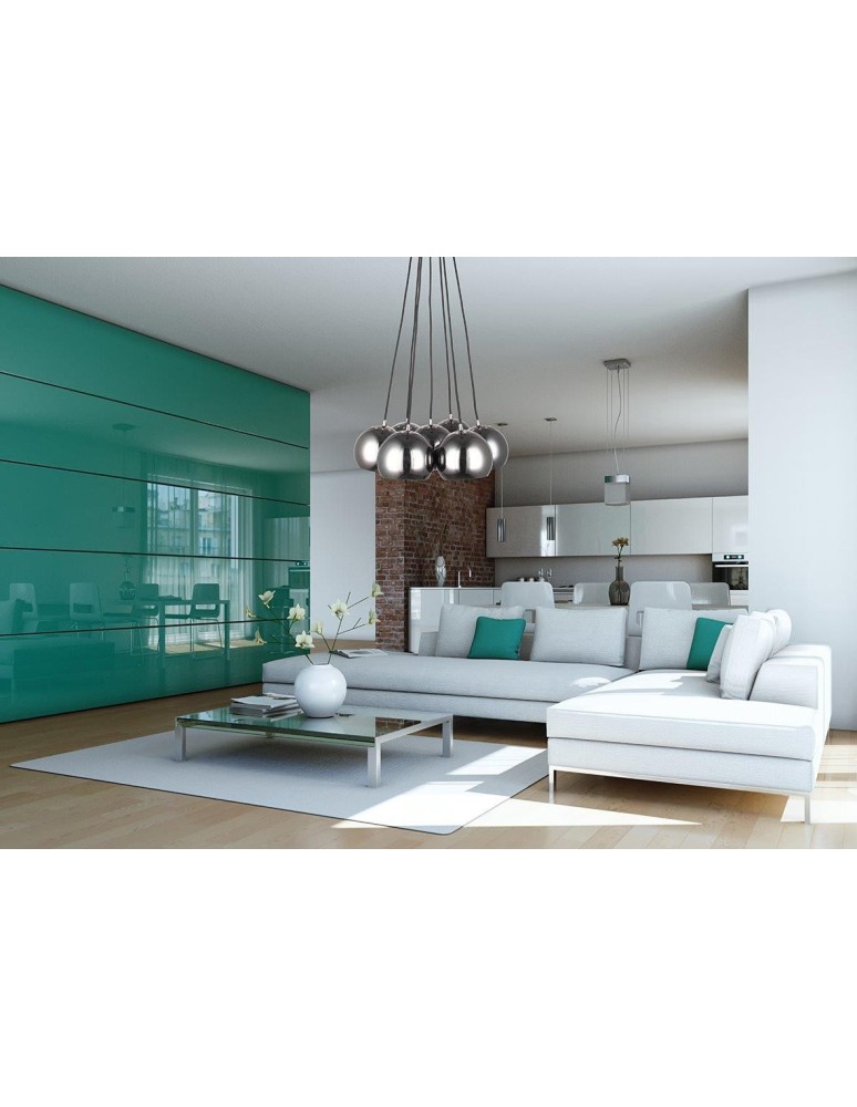 Pendant lamps - Light Prestige Punto 7 pendant 7xE14 graphite LP-22872/7P graphite - product kolory-swiatla.pl 4