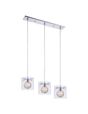Light Prestige Spark 1 pendant transparent 1xG9 silver, transparent LP-5193/1P transp. - product 2