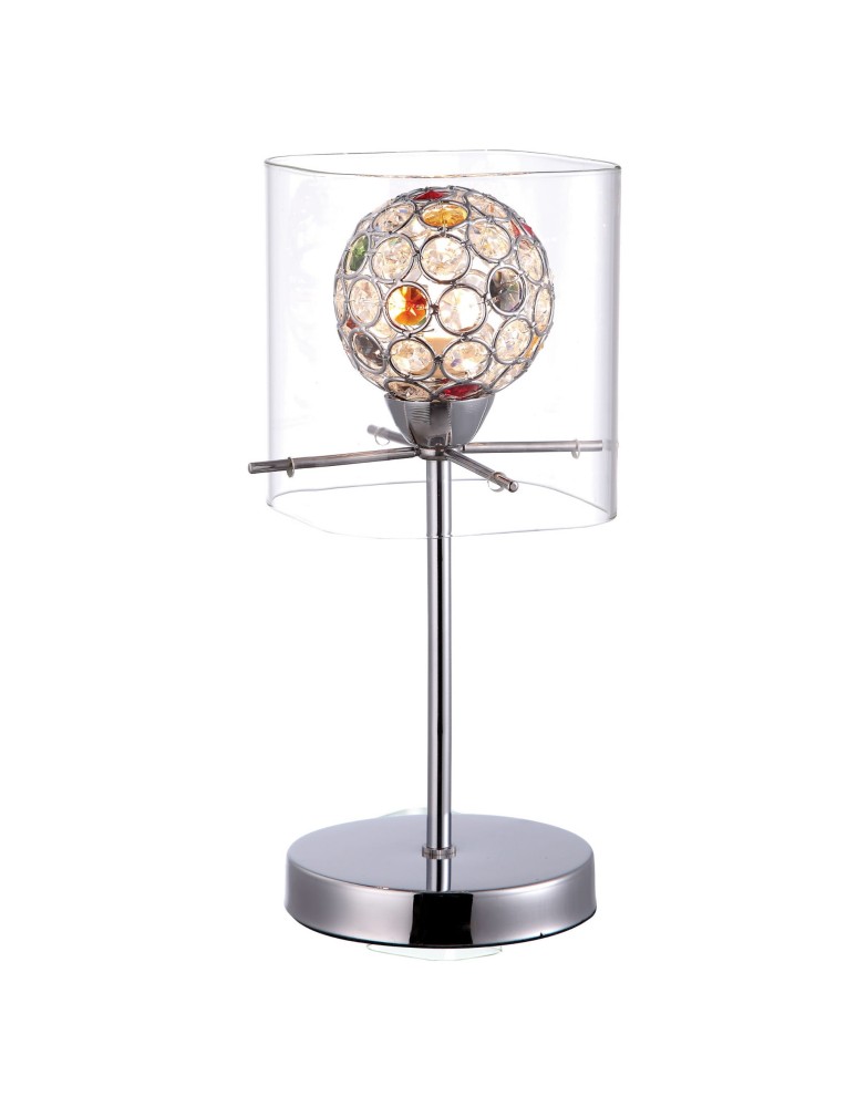 Pendant lamps - Light Prestige Spark 1 pendant transparent 1xG9 silver, transparent LP-5193/1P transp. - product kolory-swiatla.pl 7