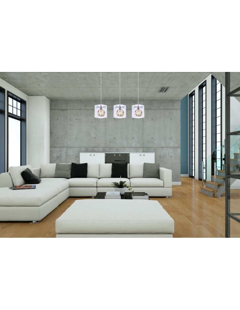 Pendant lamps - Light Prestige Spark 1 pendant transparent 1xG9 silver, transparent LP-5193/1P transp. - product kolory-swiatla.pl 10