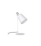 Classic table lamps - Light Prestige Siri desk white 1xE27 white LP-4227/1T WHT - product 1