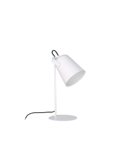 Light Prestige Siri biurkowa biała 1xE27 biały LP-4227/1T WHT