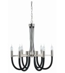 Chandelier chandeliers - Light Prestige Como pendant black 6xE14 Black/Nickel LP-90103/6P BK - product 1