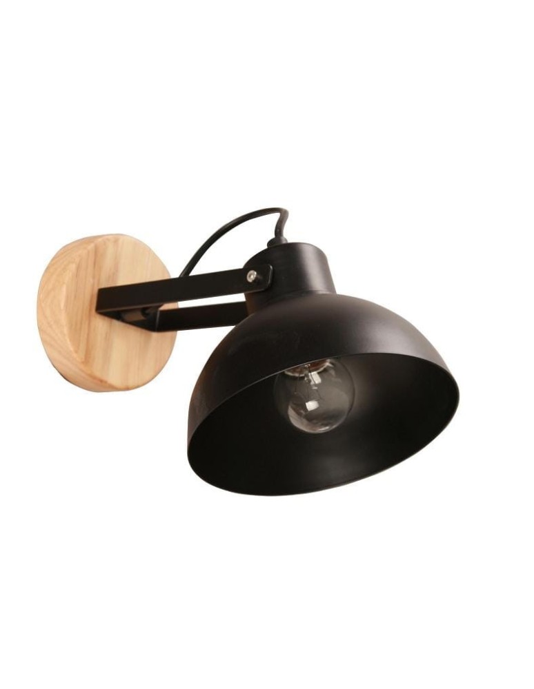 Pendant lamps - Light Prestige Terme 5 pendant E27 black, wood LP-4404/5P - product kolory-swiatla.pl 3